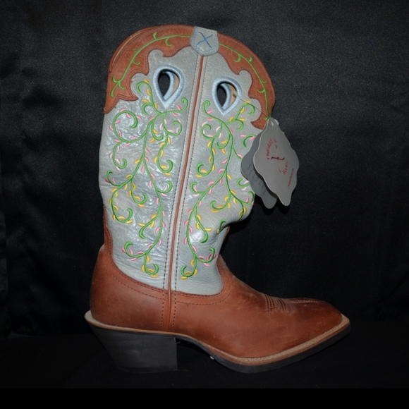 Women's Twisted X Boots Leather Cowboy boots - Picture 2 of 5